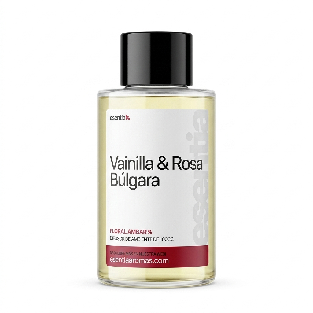 Difusor Vainilla & Rosa Búlgara 100mL